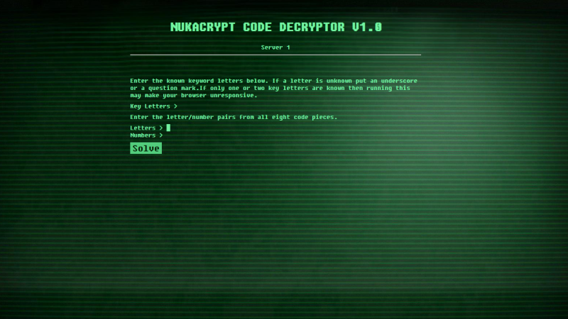 Illustration for article titled Varios jugadores han descubierto una forma mucho más simple de descifrar los códigos nucleares de Fallout 76